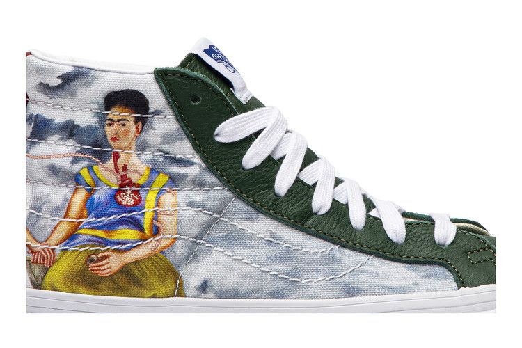 Frida Kahlo x Vans OG SK8-Hi LX 'Las Dos Fridas' — True White/Multi-Color