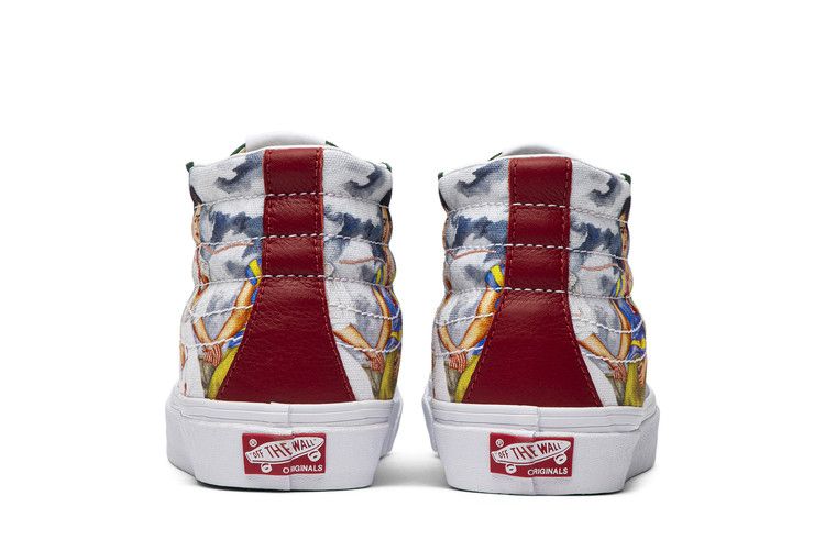 Frida Kahlo x Vans OG SK8-Hi LX 'Las Dos Fridas' — True White/Multi-Color