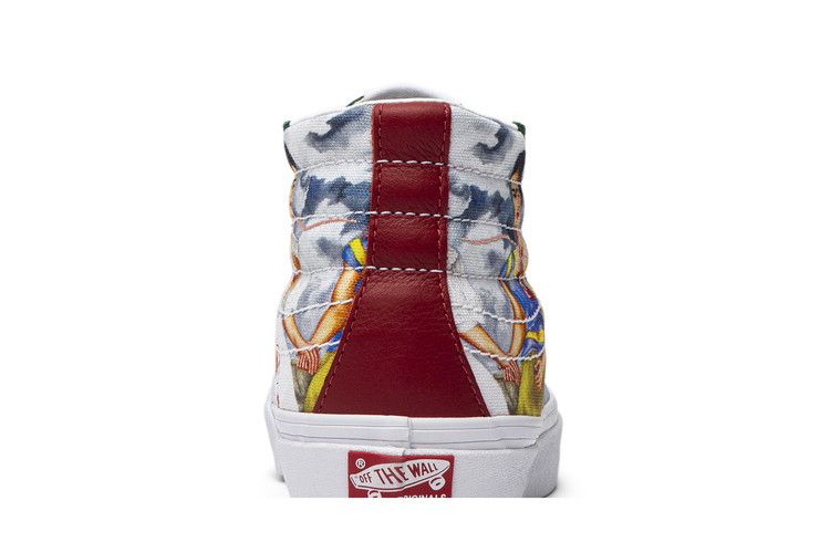 Frida Kahlo x Vans OG SK8-Hi LX 'Las Dos Fridas' — True White/Multi-Color