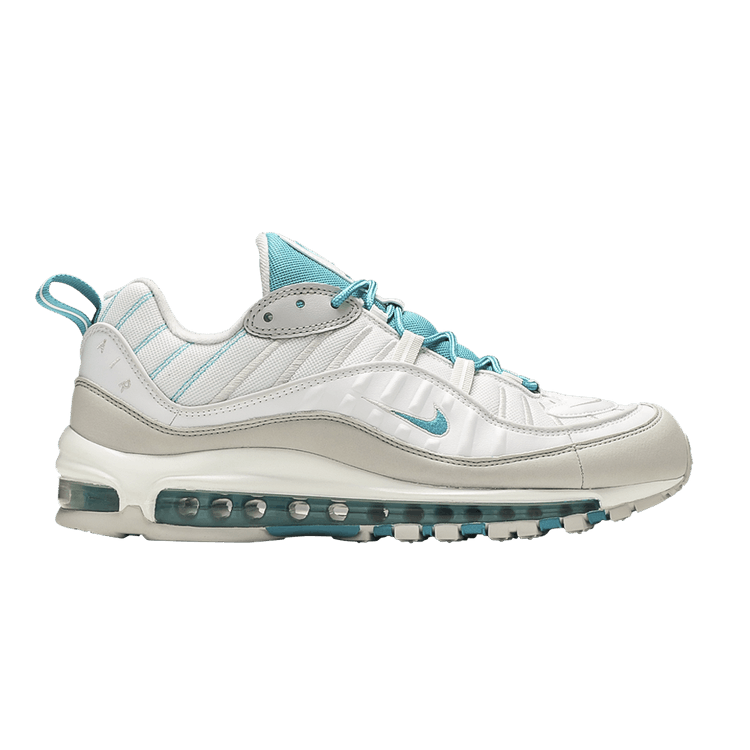 Nike Air Max 98 'Teal Nebula' — White/Teal Nebula-Vast Grey