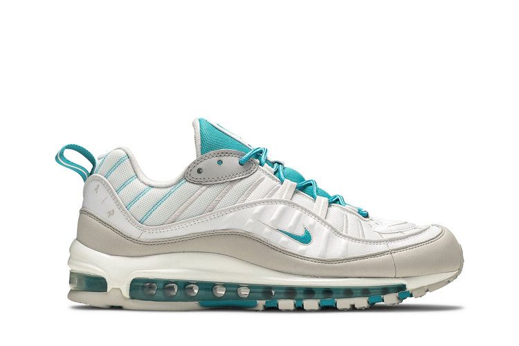 Nike Air Max 98 'Teal Nebula' — White/Teal Nebula-Vast Grey (2)