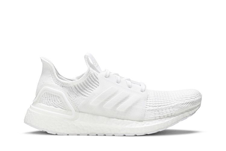 adidas Wmns UltraBoost 19 'Triple White' — Footwear White/Grey One/Core Black
