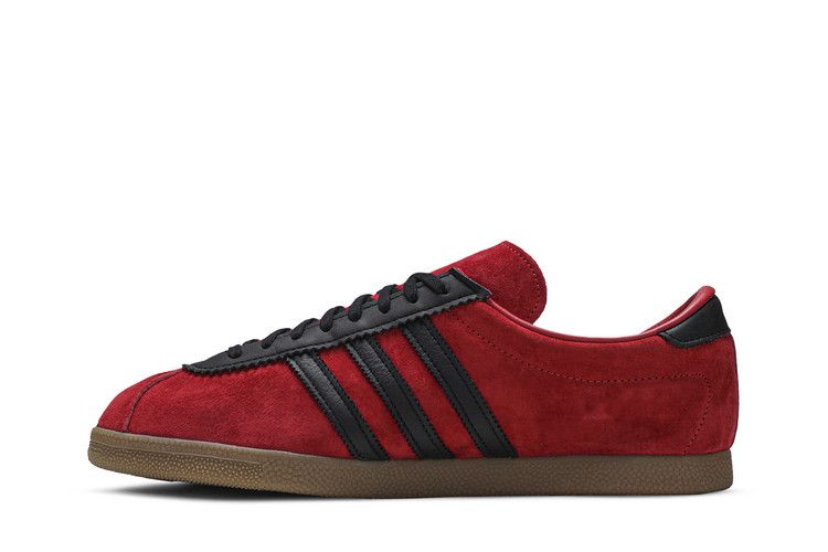 Adidas London 'Scarlet Black' — Scarlet/Core Black/Gold Metallic