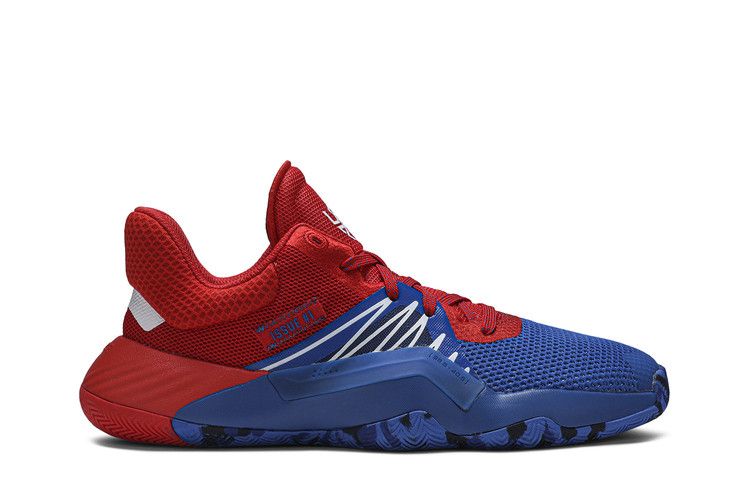 Marvel x adidas D.O.N. Issue #1 J 'Spiderman' — Blue/Red/Footwear White