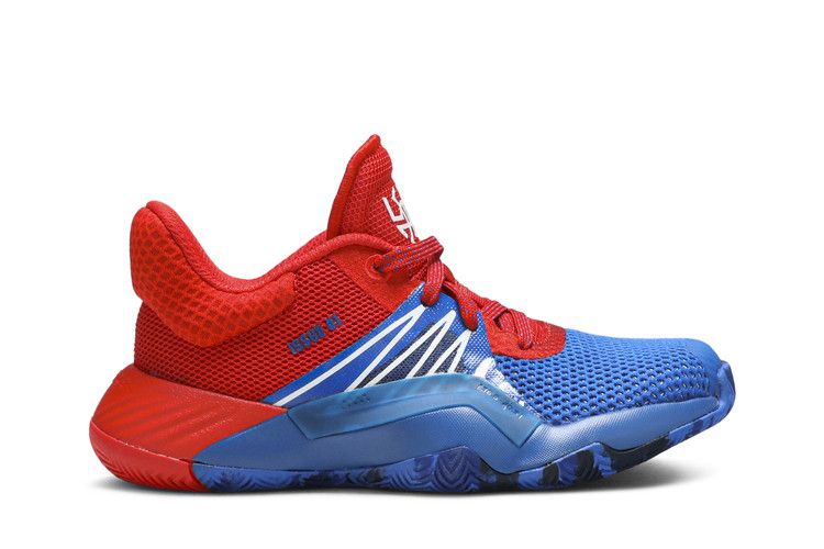 Marvel x adidas D.O.N. Issue #1 C 'Spiderman' — Blue/Red/Footwear White