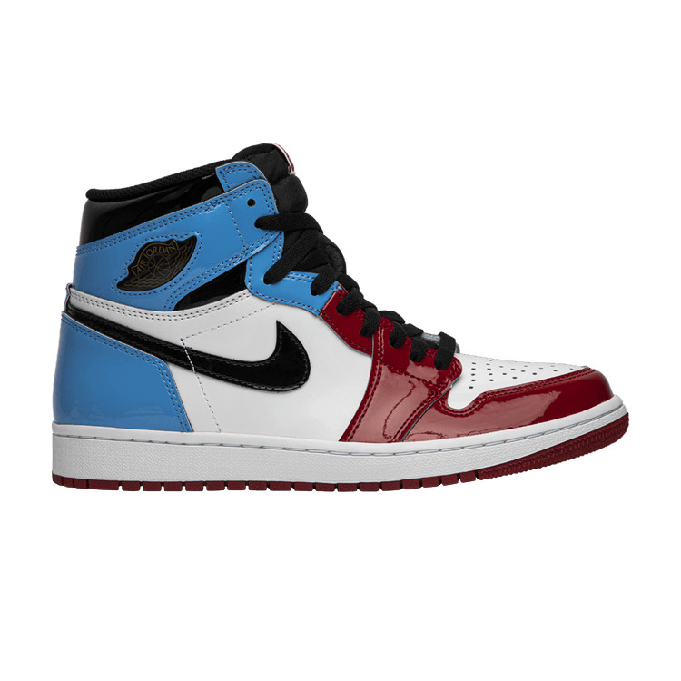 Air Jordan 1 Retro High OG 'Fearless' — White/University Blue-Varsity Red-Black