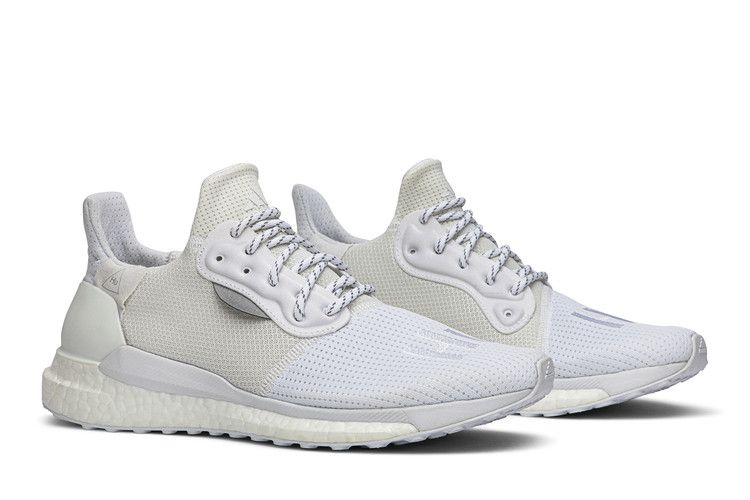 Pharrell x adidas Solar Hu Glide PRD 'Cloud White' — Cloud White/Cloud White/Cloud White