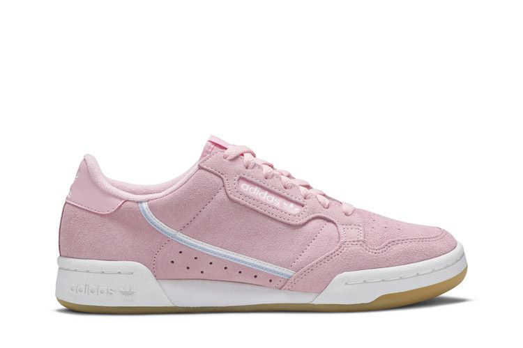 Adidas Wmns Continental 80 HK 'True Pink' — True Pink/Periwinkle/Cloud White