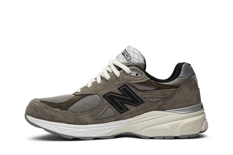 JJJJound x New Balance 990v3  Made In USA 'Urban Grey' — Dark Green/Urban Grey