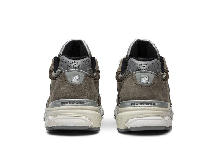 JJJJound x New Balance 990v3  Made In USA 'Urban Grey' — Dark Green/Urban Grey