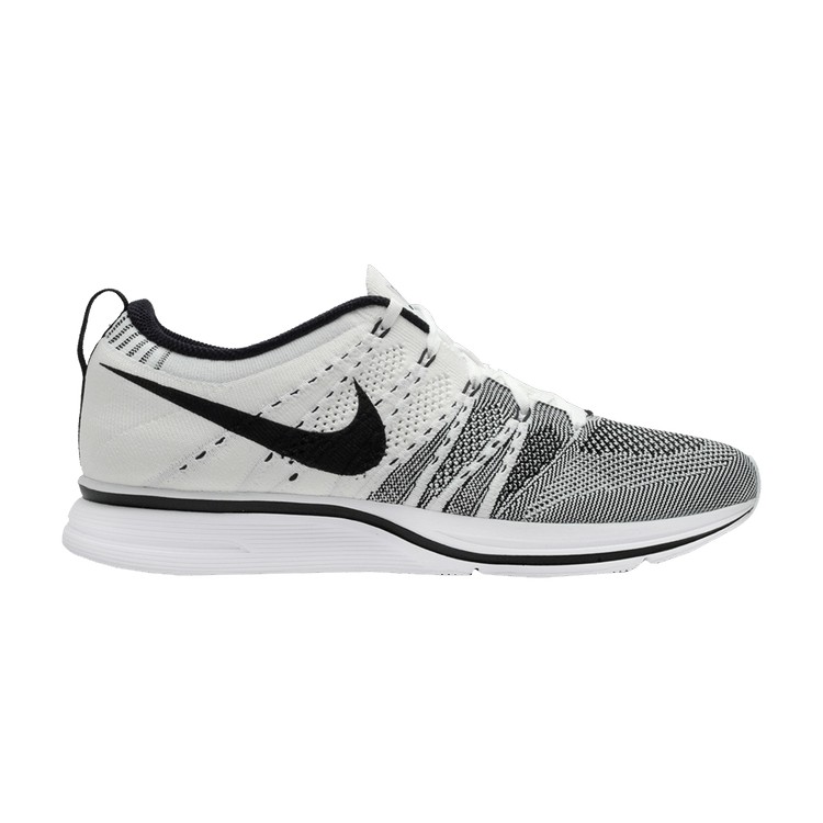 Nike Flyknit Trainer 'White Black' — White/Black