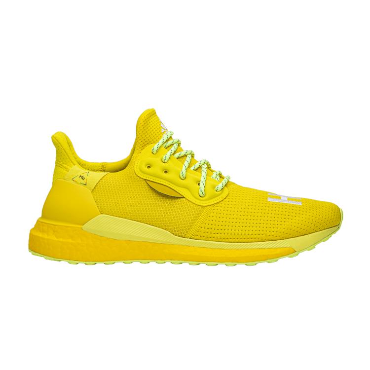 Pharrell x adidas Solar Hu Glide 'Bright Yellow' — Bright Yellow/Running White/Solar Yellow