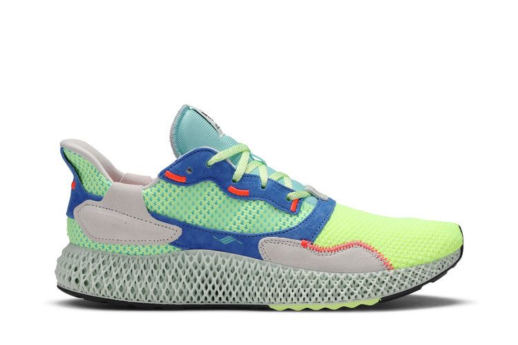 adidas ZX 4000 4D 'Easy Mint' — Hi Res Yellow/Linen Green/Easy Mint
