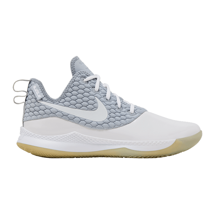 Nike LeBron Witness 3 Premium 'Wolf Grey' — Wolf Grey/Team Red/White/Half Blue