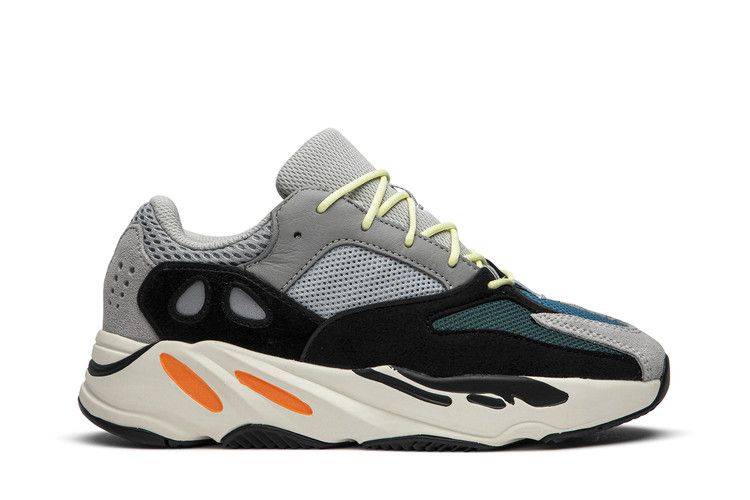 adidas Yeezy Boost 700 Kids 'Wave Runner' — Solid Grey/Chalk White/Core Black