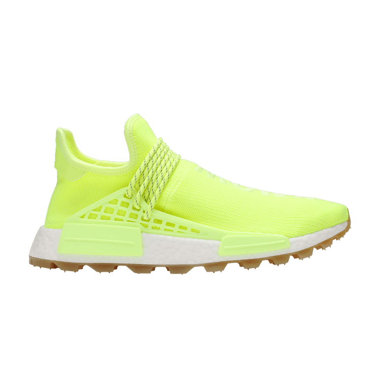 Pharrell x adidas NMD Human Race Trail PRD 'Know Soul' — Solar Yellow/Hi Res Yellow/Gum