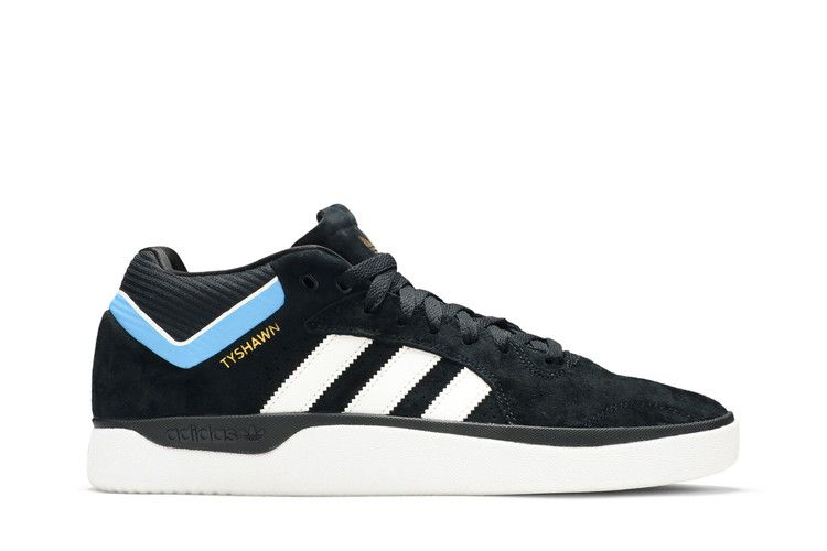 Adidas Tyshawn 'Core Black' — Core Black/Cloud White/Light Blue