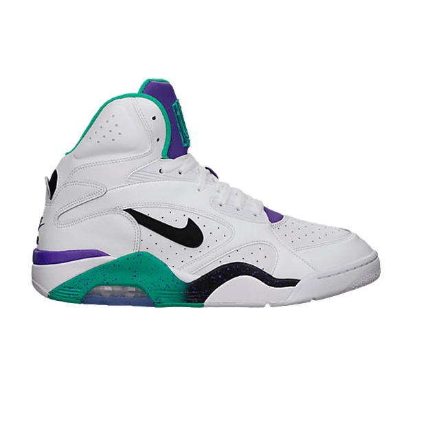 Nike Air Force 180 — White/Atomic Teal/Hyper Grape/Black