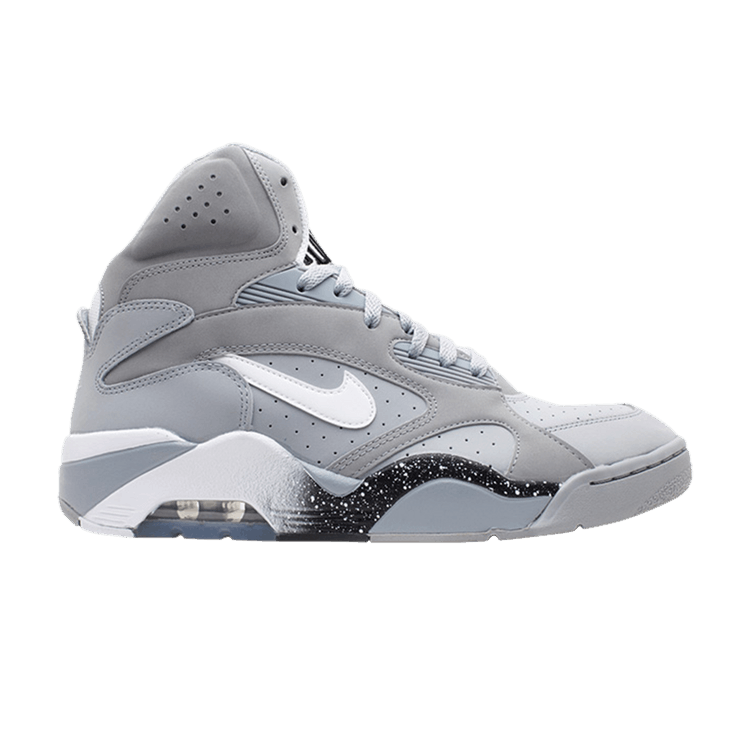 Nike Air Force 180 Mid — Wolf Gray/White-Black