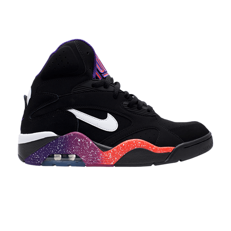 Nike Air Force 180 Mid 'Phoenix Suns' — Black/White-Crt Purple-Rv Pnk