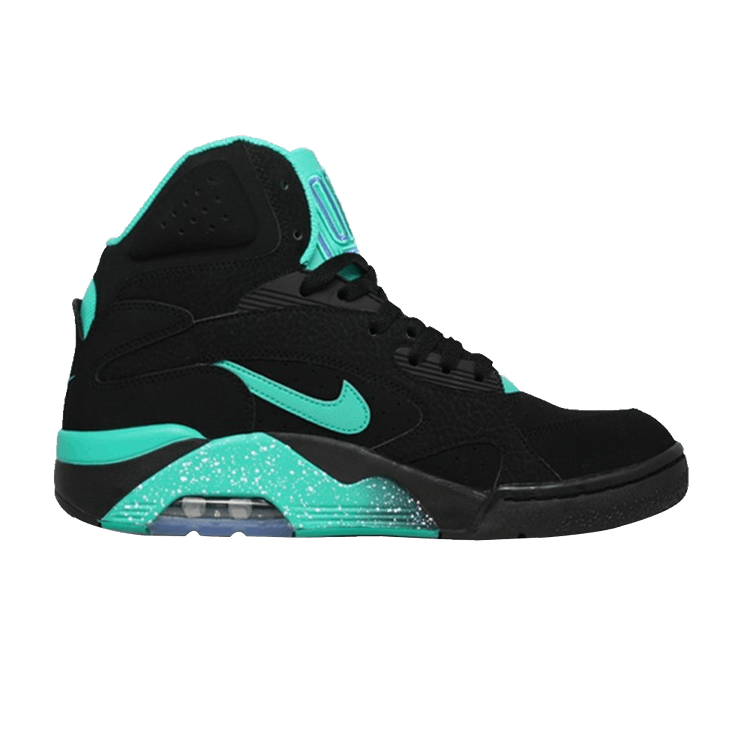 Nike Air Force 180 Mid 'Atomic Teal' — BLACK / ATOMIC TEAL - VIOLET FORCE
