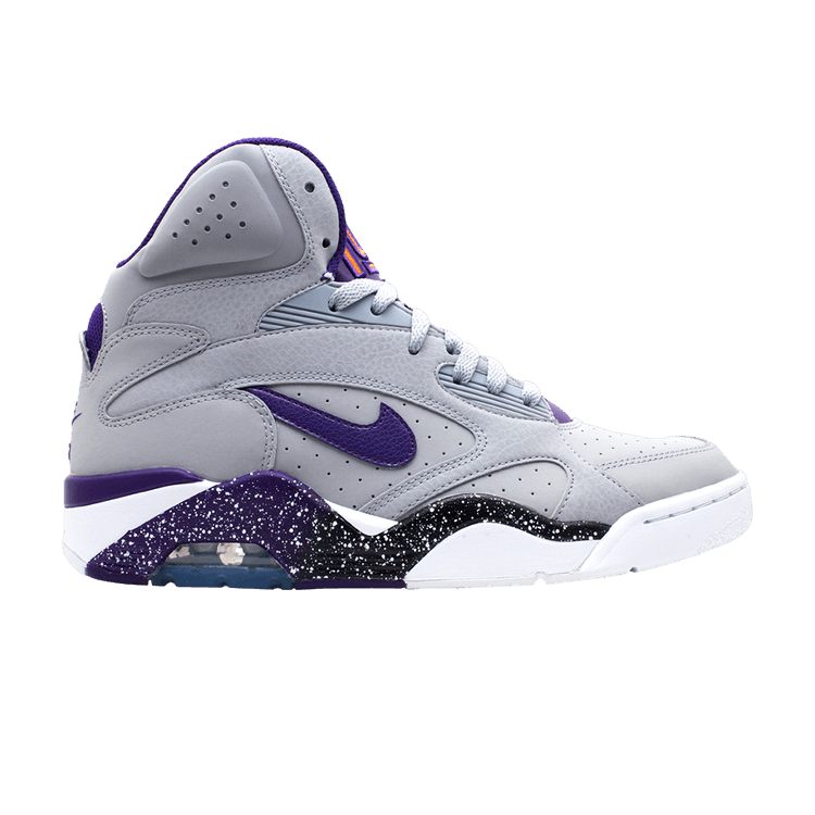 Nike New Air Force 180 Mid 'Wolf Grey' — Wlf Gry/Rt Prpl-Electr Orng-Wh