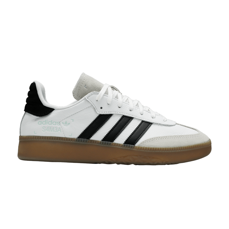 Adidas Samba RM 'White Black Gum' — Cloud White/Core Black/Clear Mint