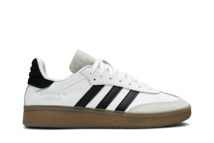 Adidas Samba RM 'White Black Gum' — Cloud White/Core Black/Clear Mint
