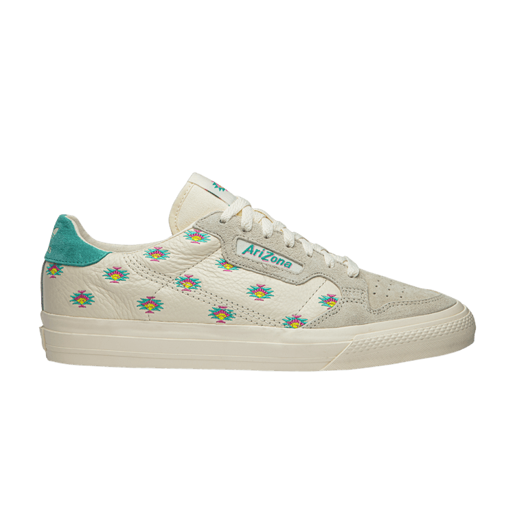 AriZona x adidas Continental Vulc 'Iced Tea With Lemon Flavor' — Core White/Core White