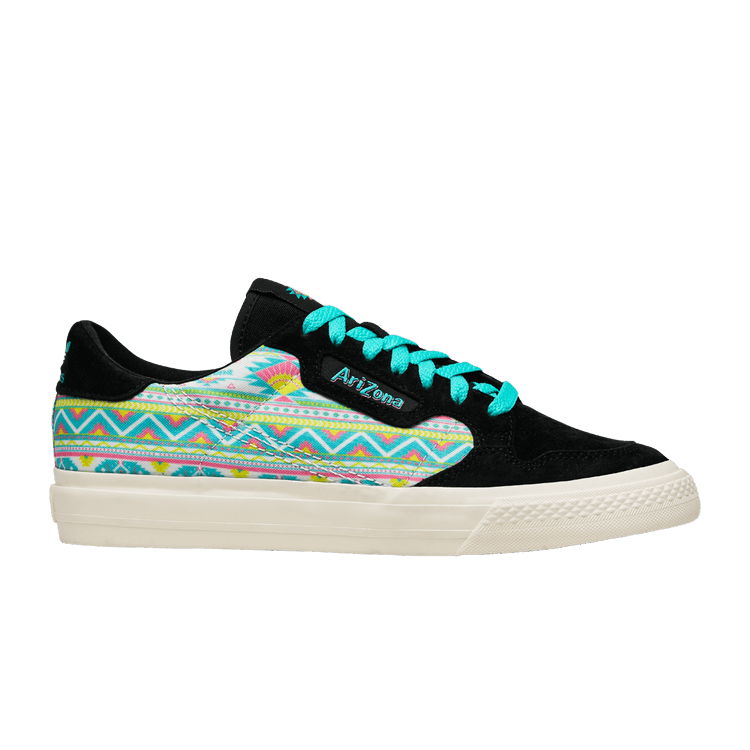 AriZona x adidas Wmns Continental Vulc 'Iced Tea With Lemon Flavor' — Core Black/Cream White