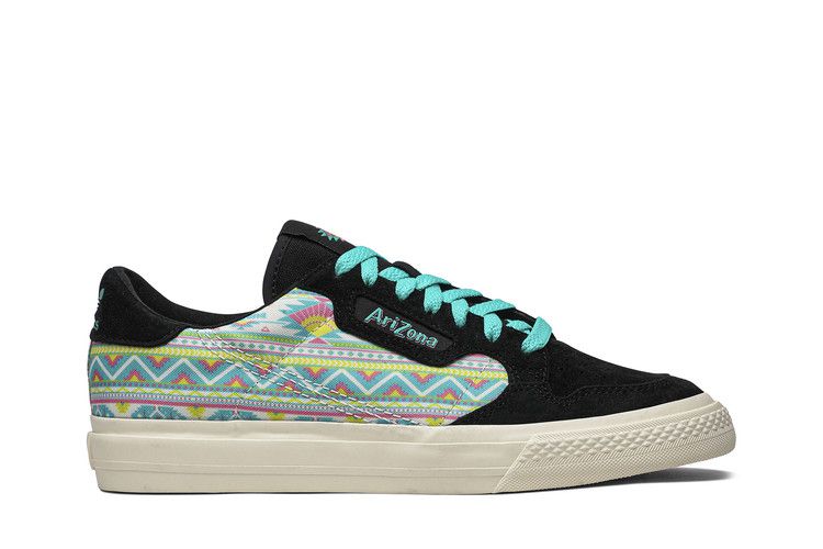 AriZona x adidas Wmns Continental Vulc 'Iced Tea With Lemon Flavor' — Core Black/Cream White