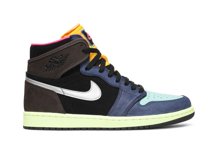 Air Jordan 1 Retro High 'Tokyo Bio Hack' — Baroque Brown/Black/Laser Orange/Racer Pink