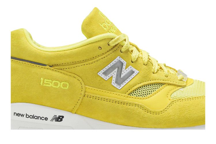 Pop Trading Company x New Balance 1500 Made in England 'Electric Yellow' — Electric Yellow/White