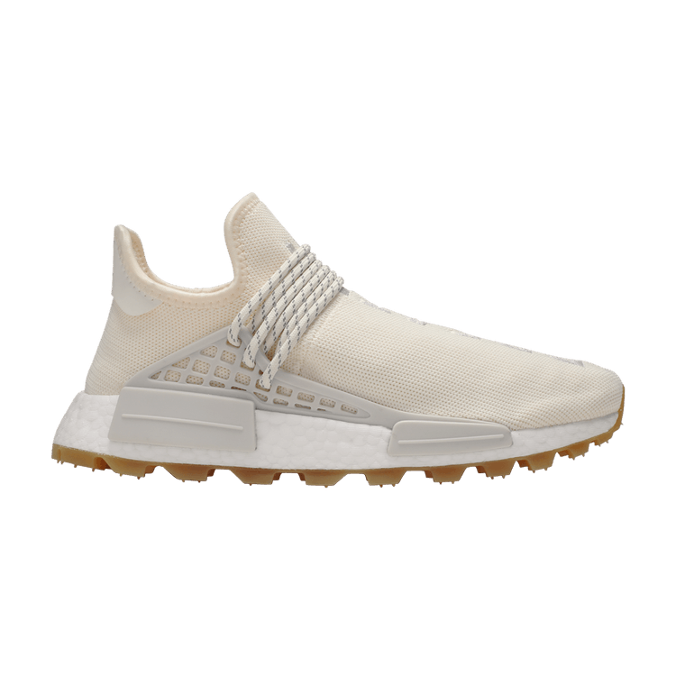 Pharrell x adidas NMD Human Race Trail PRD 'Now Is Her Time' — Cream White/Raw White/Gum