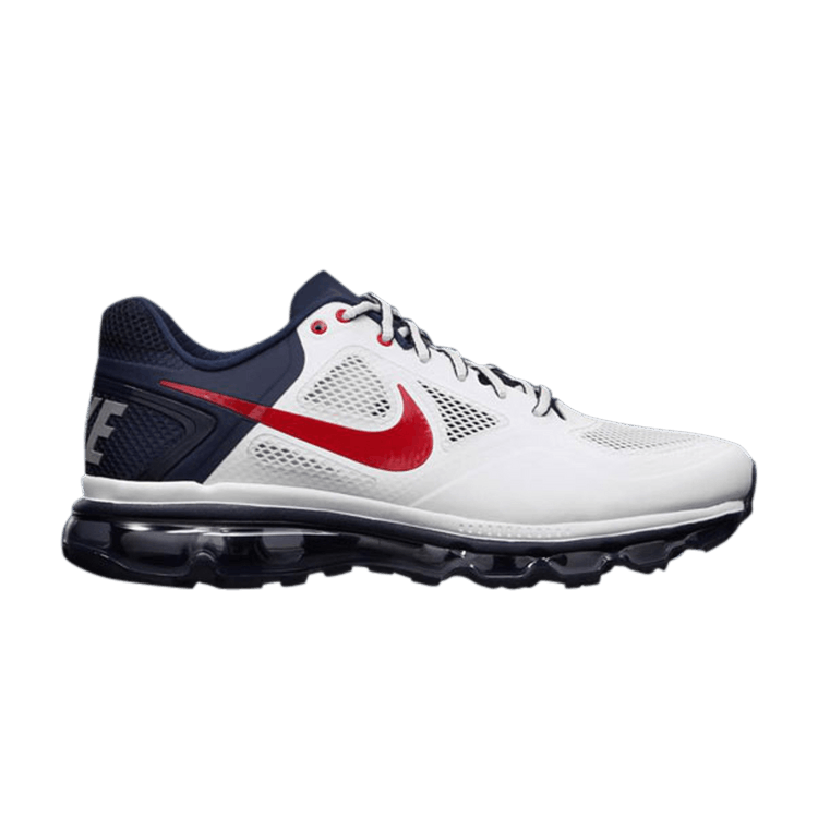 Nike Air Max Trainer 1.3 Breathe NFL 'New England Patriots' — White/Purple/Varsity Red/Black