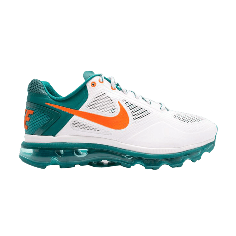 Nike Air Max Trainer 1.3 Breathe NFL 'Miami Dolphins' — White/Fresh Water/Orange Blaze