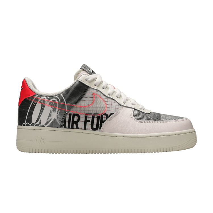 Nike Air Force 1 Low 'Zine' — Light Soft Pink/Flash Crimson/Pure Platinum/Sail