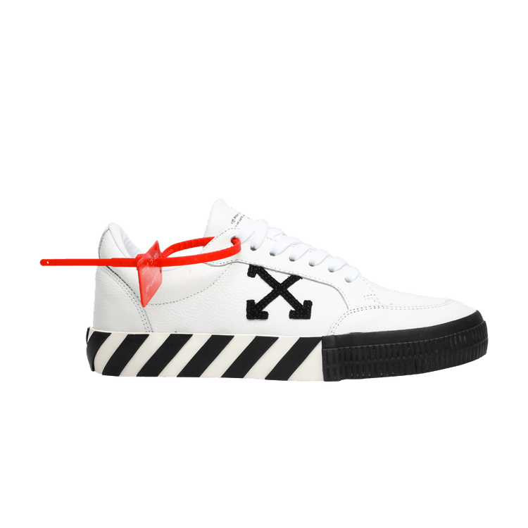 Off-White Vulcanized Low 'White Black' — White/Black