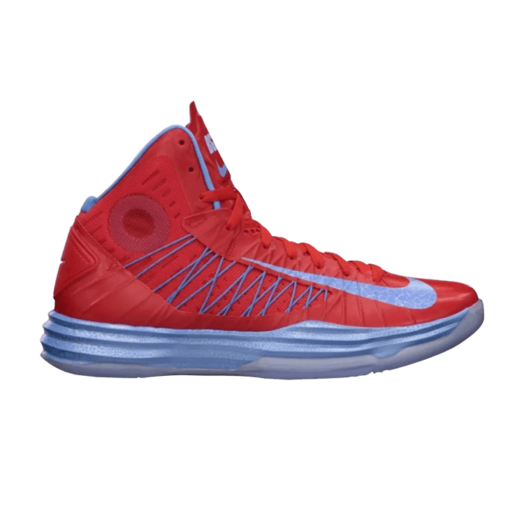 Nike Lunar Hyperdunk+ 2012 'Blake Griffin 32' PE — Challenge Red/University Blue