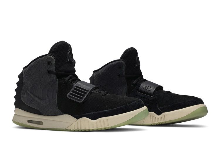 Nike Air Yeezy 2 'My Beautiful Dark Twisted Fantasy' Sample — Black/White