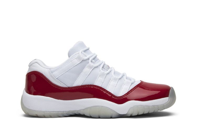 Air Jordan 11 Retro Low GS 'Cherry' 2016 — White/Varsity Red-Black