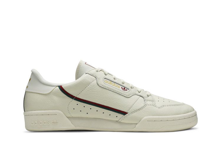 Adidas Continental 80 'White Maroon Green' — Core White/Active Maroon/Collegiate Green