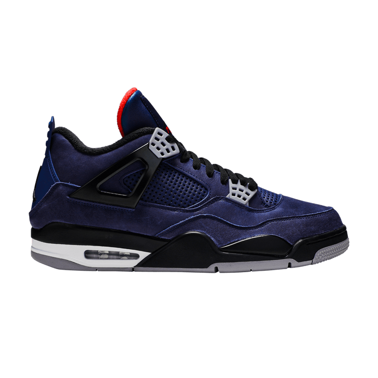Air Jordan 4 Retro Winter 'Loyal Blue' — Loyal Blue/White/Habanero Red/Black
