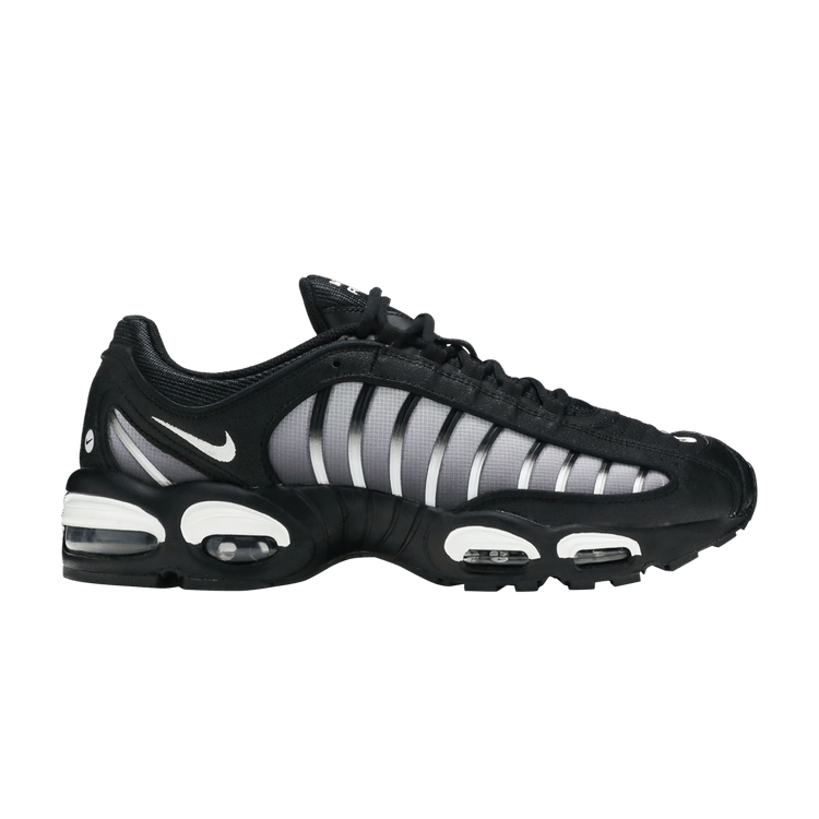 Nike Air Max Tailwind 4 'Black Gradient' — Black/White/Metallic Silver/Wolf Grey