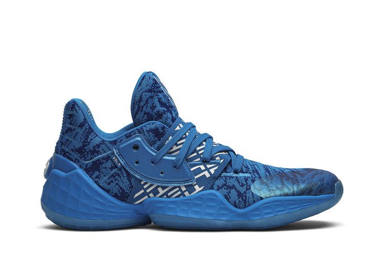 adidas Harden Vol. 4 'Bright Blue' — Collegiate Royal/Cloud White/Bright Blue