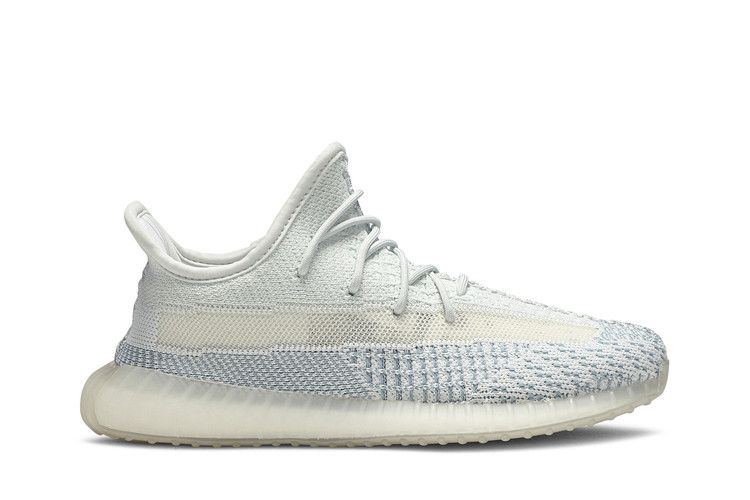 adidas Yeezy Boost 350 V2 Kids 'Cloud White Non-Reflective' — Cloud White/Cloud White/Cloud White
