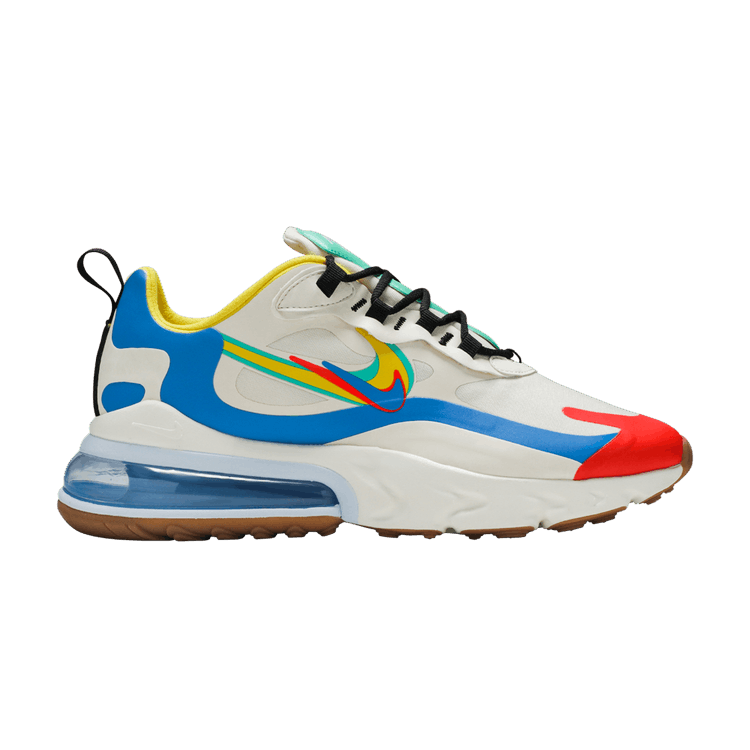 Nike Wmns Air Max 270 React 'Legend of Her' — Pale Ivory/Menta/Chrome Yellow