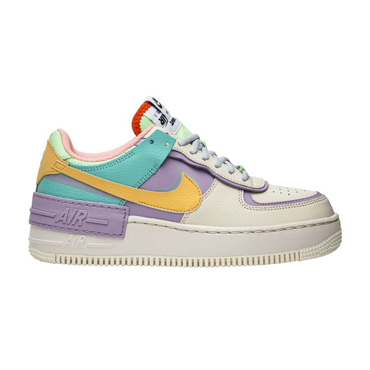Nike Wmns Air Force 1 Shadow 'Pale Ivory' — Pale Ivory/Celestial Gold/Tropical Twist