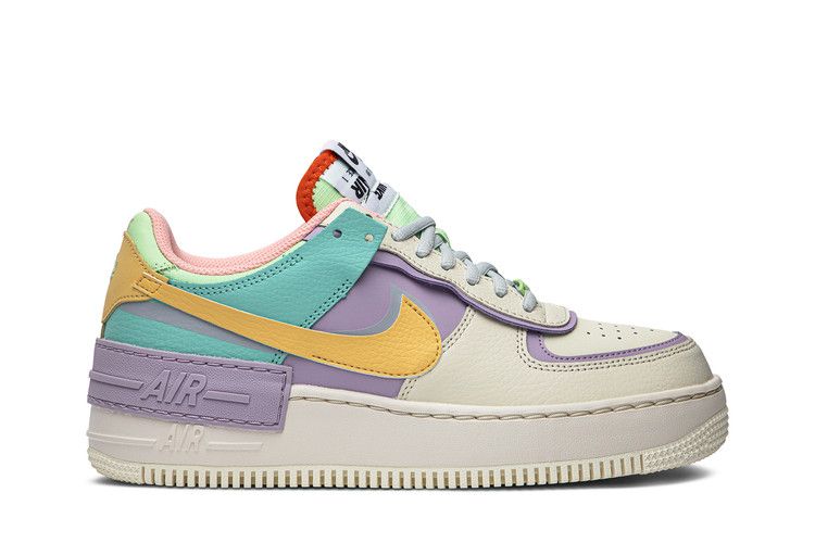 Nike Wmns Air Force 1 Shadow 'Pale Ivory' — Pale Ivory/Celestial Gold/Tropical Twist (2)