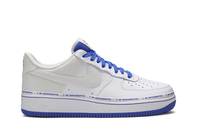 Uninterrupted x Nike Air Force 1 Low QS 'More Than' — White/Racer Blue (2)